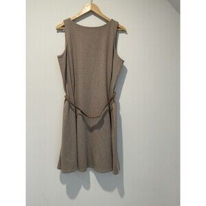 Lauren Ralph Lauren Women's Plus Size Sleeveless Fit And Flare Dress 1X